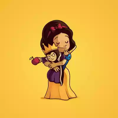 vectores plantilas CHIBIS VILLANOS,PERSONAJES,VILLANOS,BLANCA NIEVES,REINA MALVADA,DISNEY,
